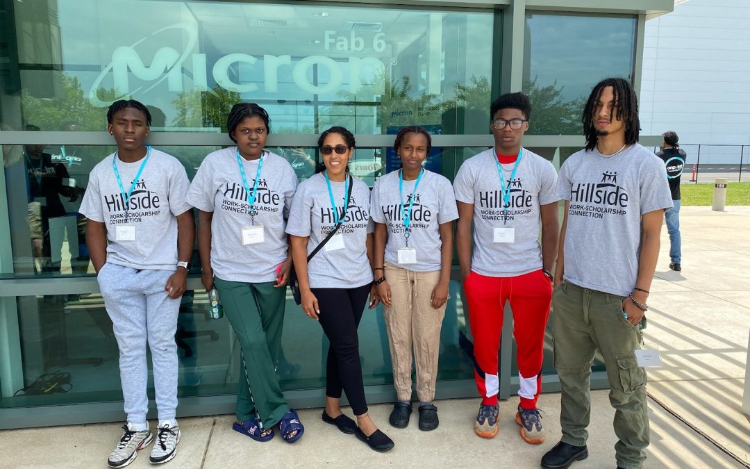 Good Work: Students Explore STEM Careers in Visit to Micron Technology Factory